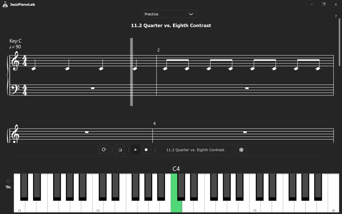 JazzPianoLab Course Screenshot 3